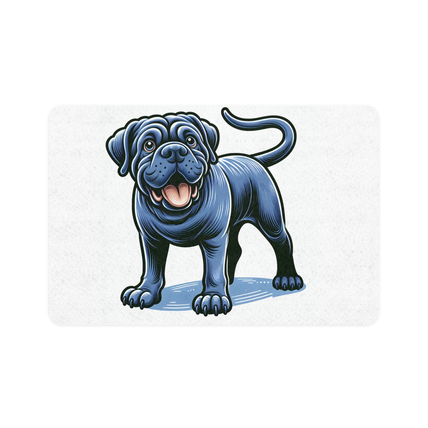 Pet Food Mat (12x18) - Neapolitan Mastiff