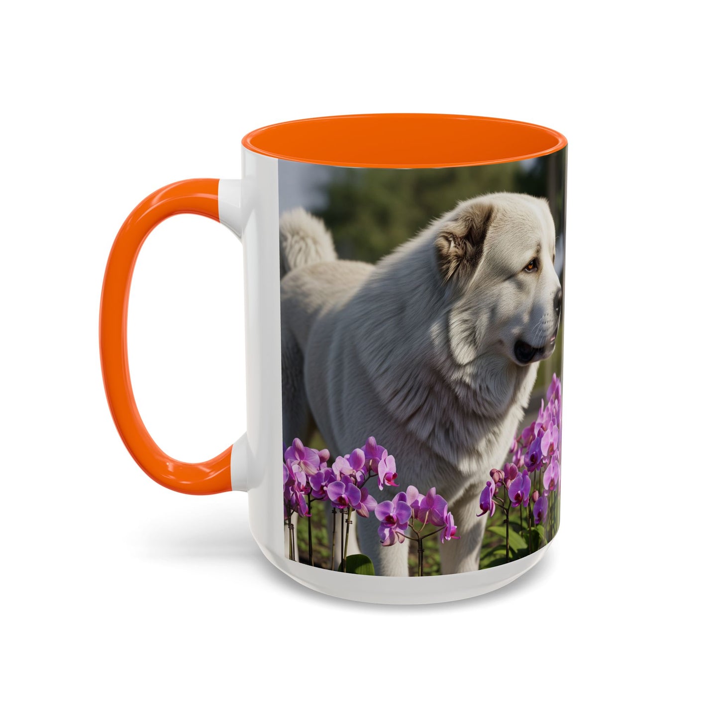 Caucasian Shepherd Dog Accent Coffee Mug - Perfect Gift for Dog Lovers