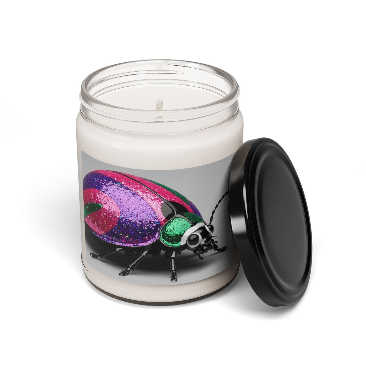 Psychedelic Ladybug- Scented Soy Candle, 9oz