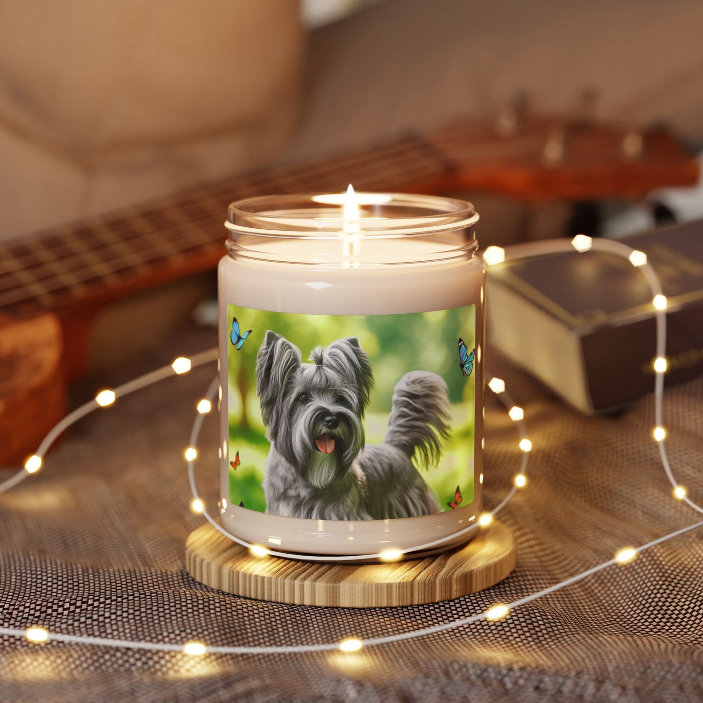 Skye Terrier- Scented Soy Candle, 9oz