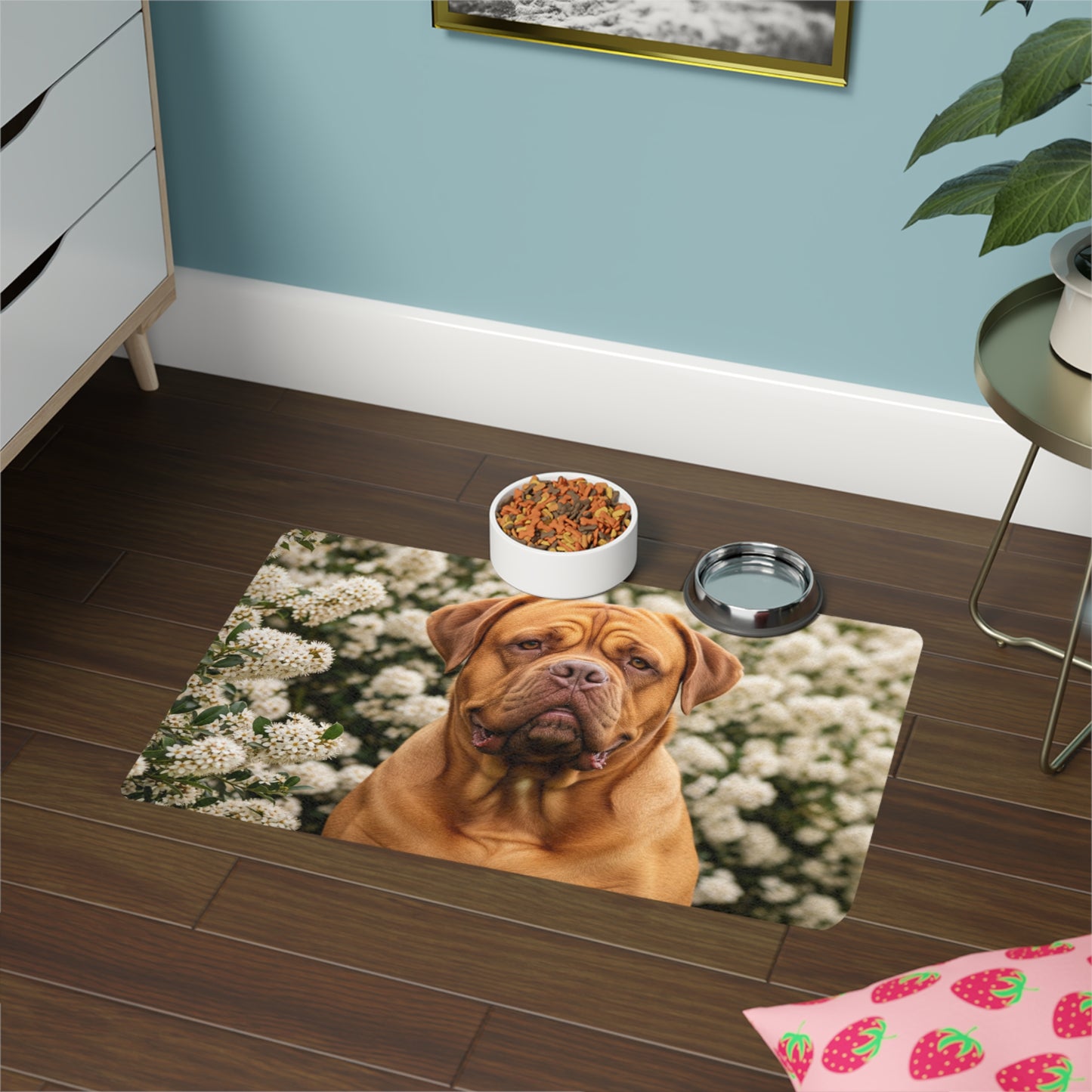 Pet Food Mat (12x18) - Dogue de Bordeaux
