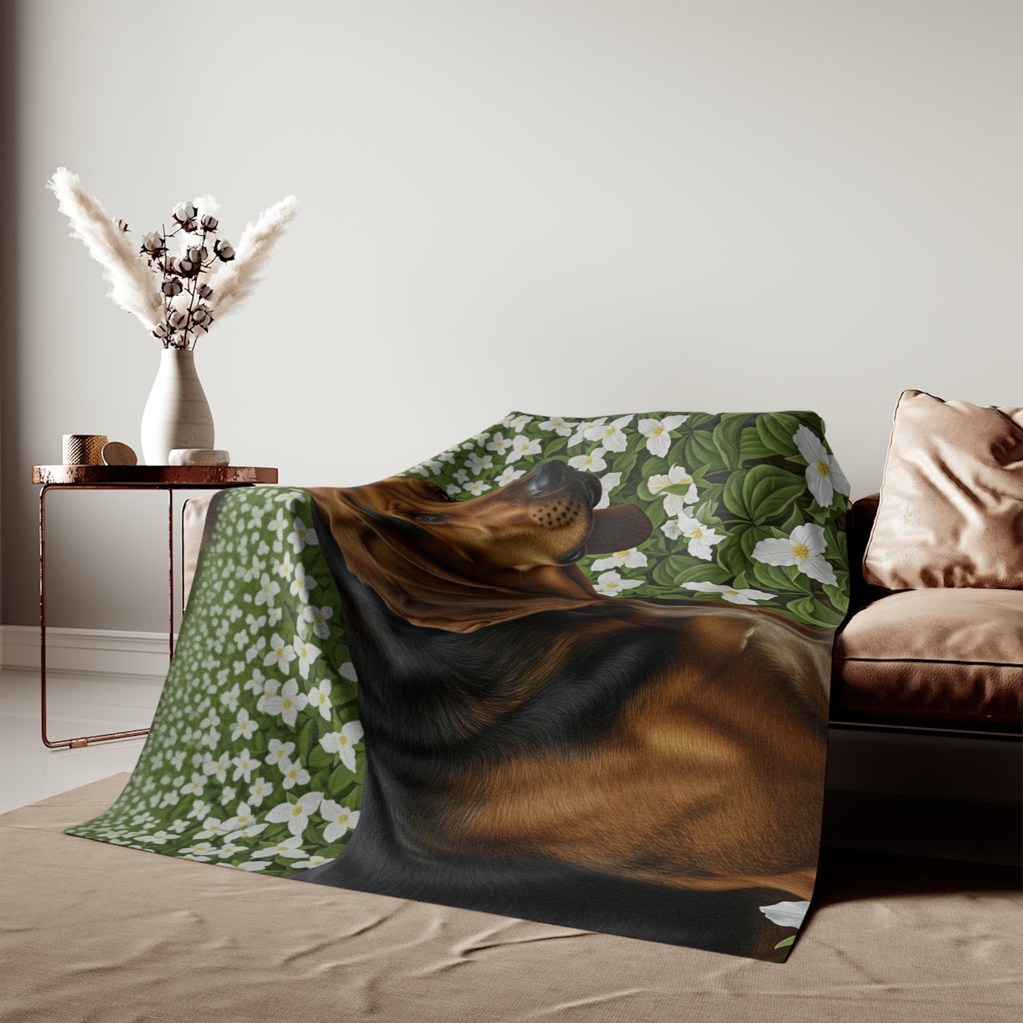 Treeing Walker Coonhound Sweatshirt Blanket