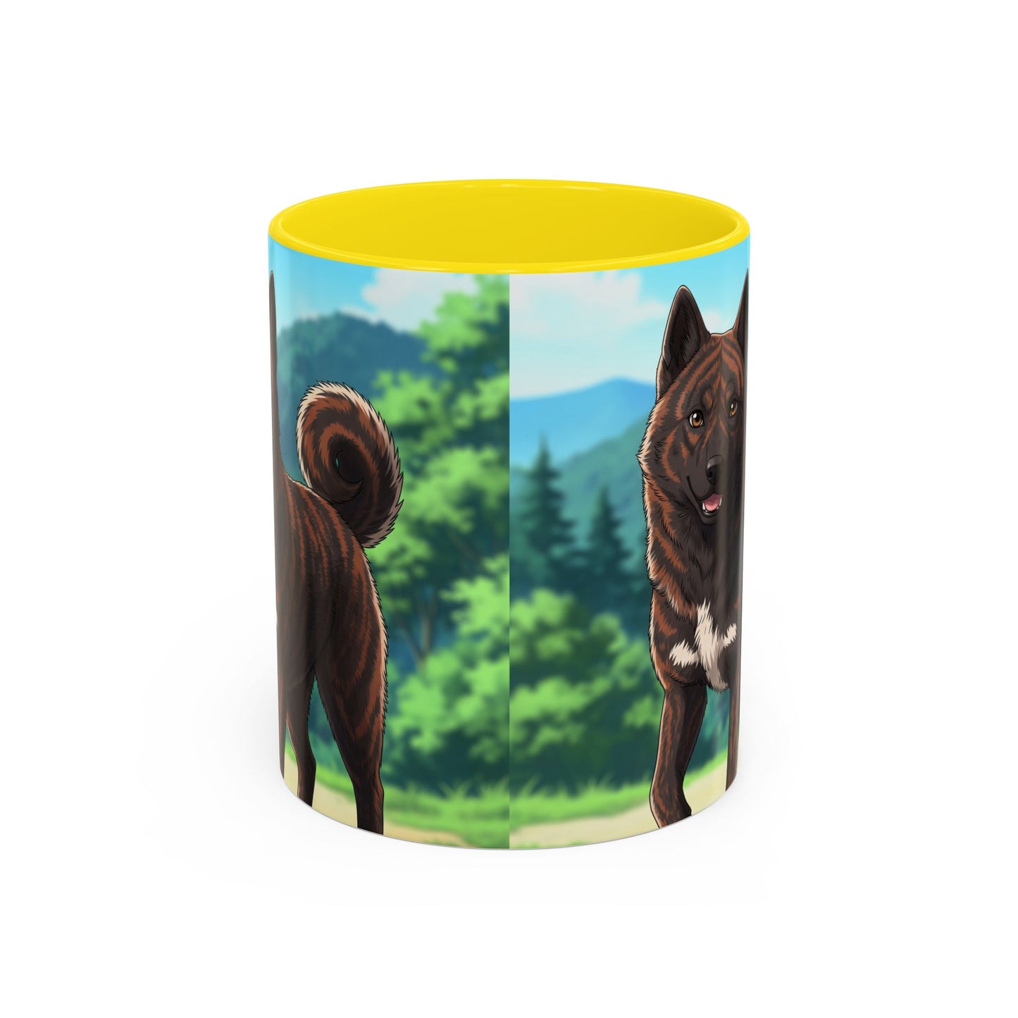 Mug à café Kai Ken Accent - Le cadeau idéal pour les amoureux des chiens