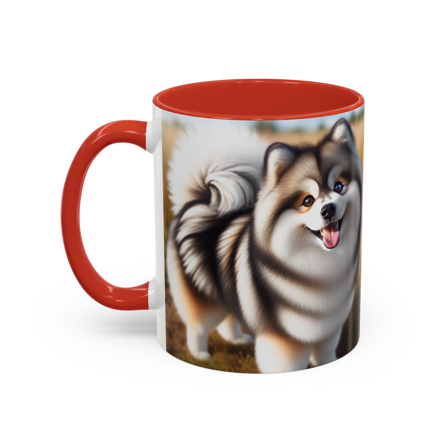 Taza de café con detalles de Pomsky: el regalo perfecto para los amantes de los perros
