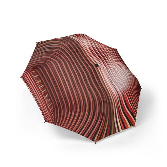 Optical Illusion Semi-Automatic Foldable Umbrella