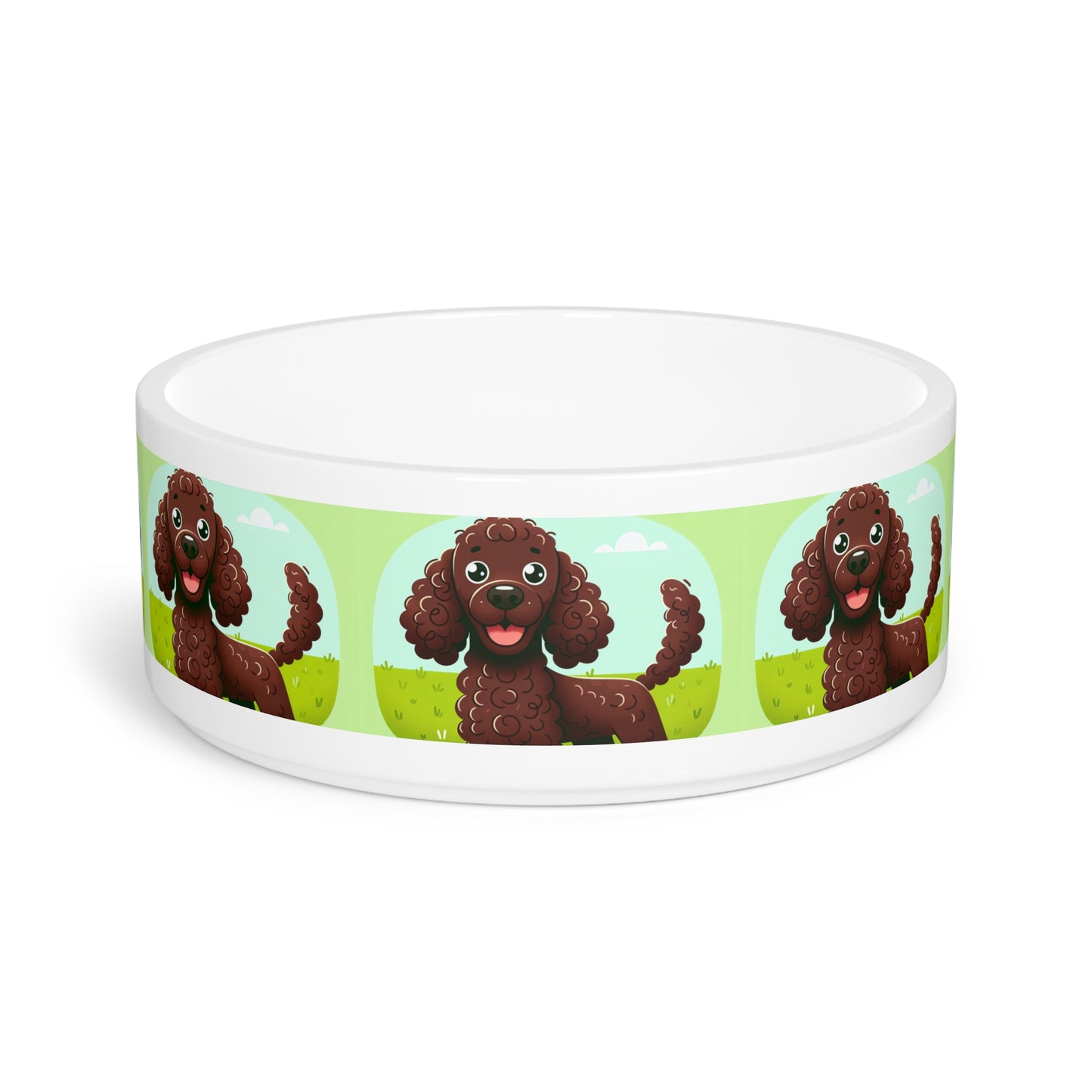 Irish Water Spaniel Pet Bowl