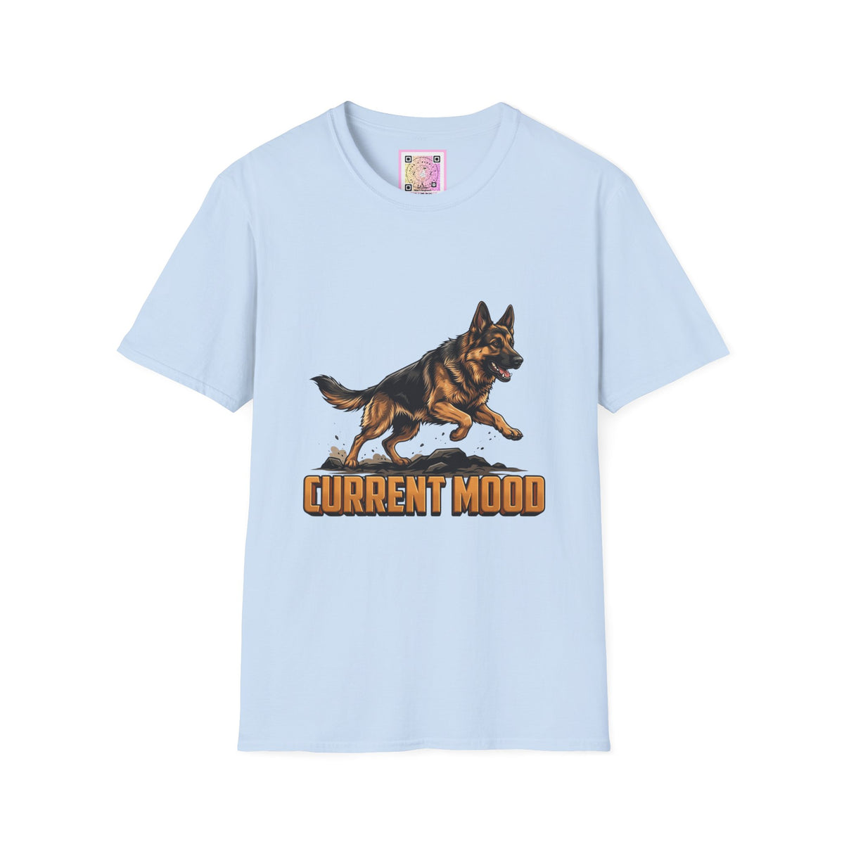 German Shepherd Current Mood Tee Shirt
