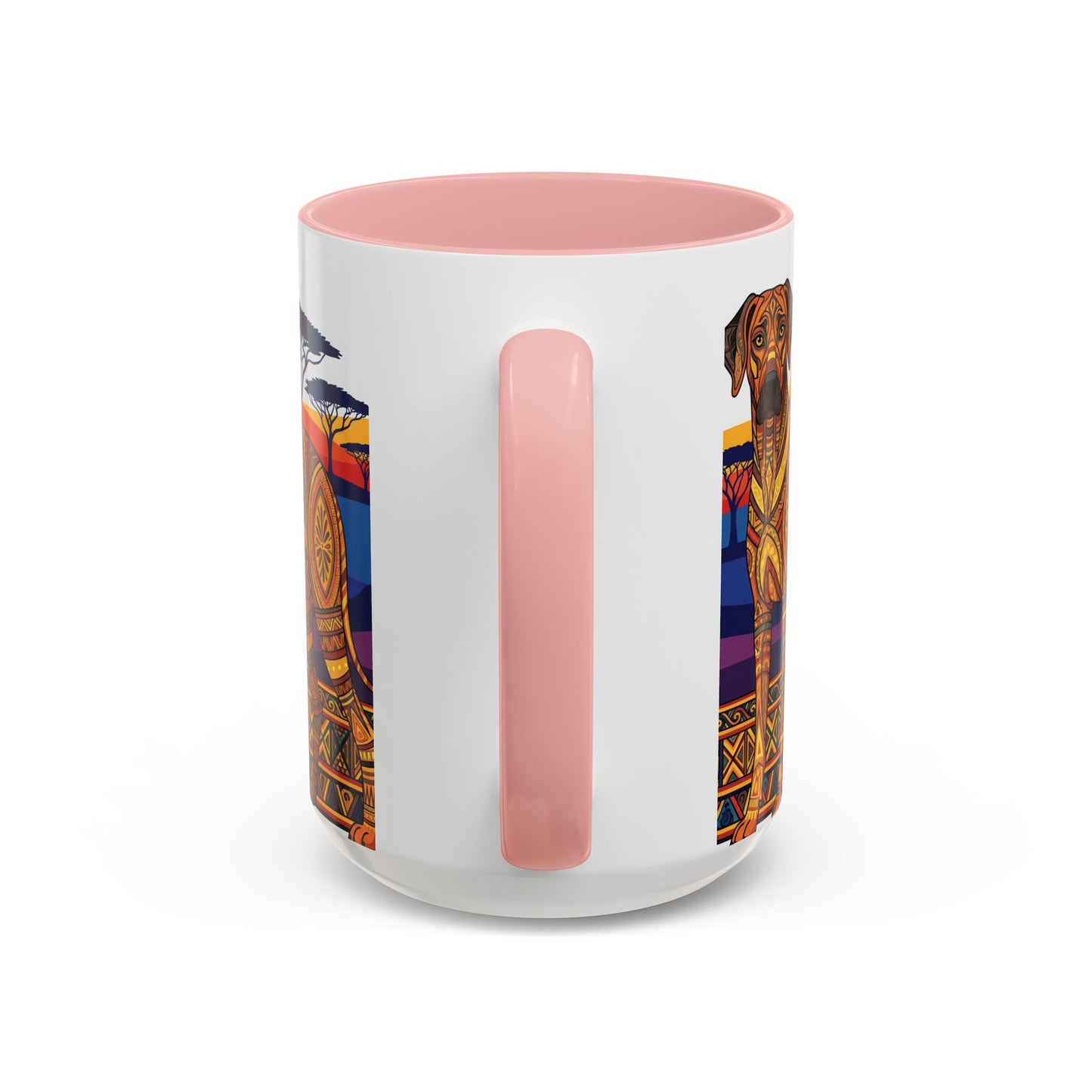 Taza de café con diseño de Rhodesian Ridgeback: el regalo perfecto para los amantes de los perros.