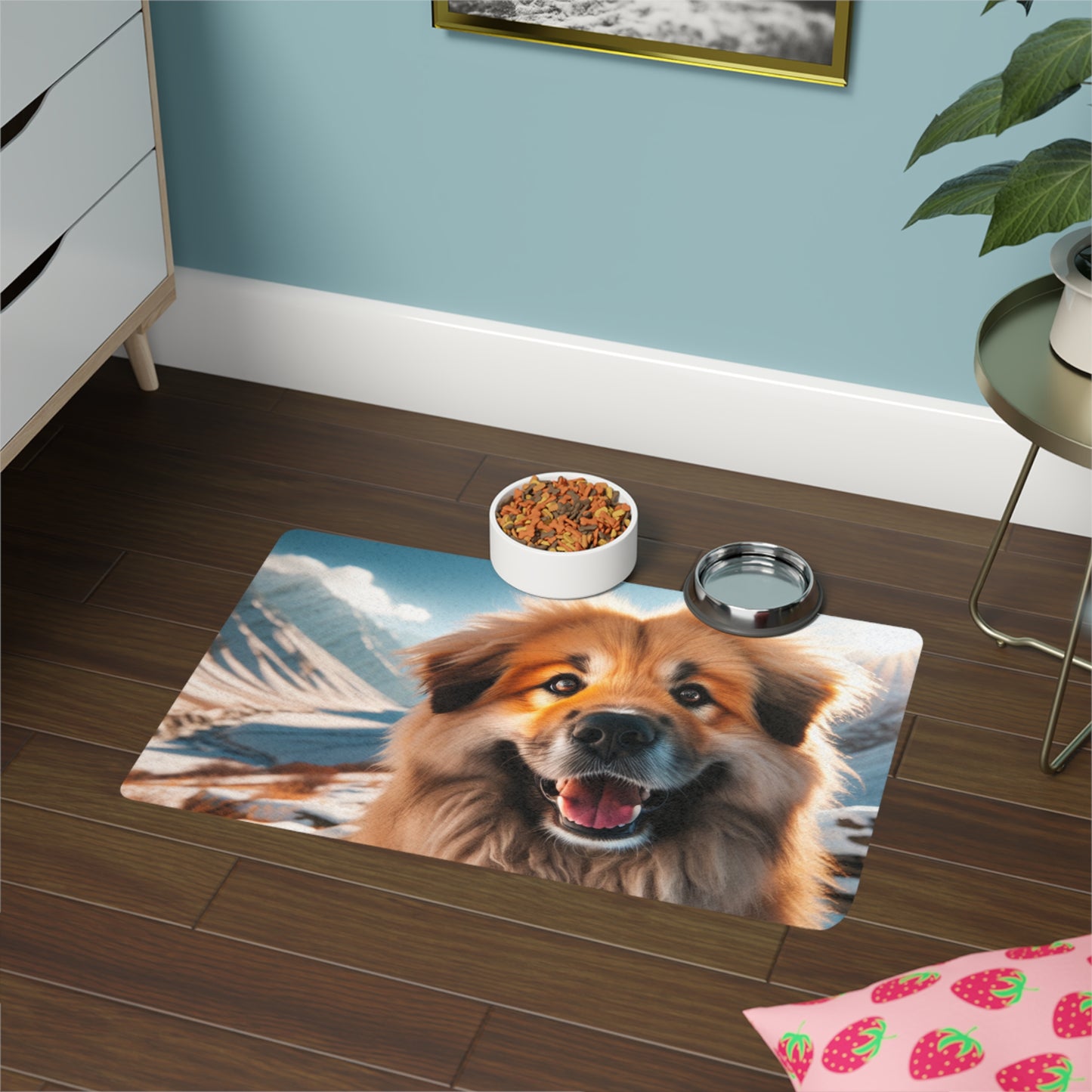 Pet Food Mat (12x18) - Himalayan Sheepdog