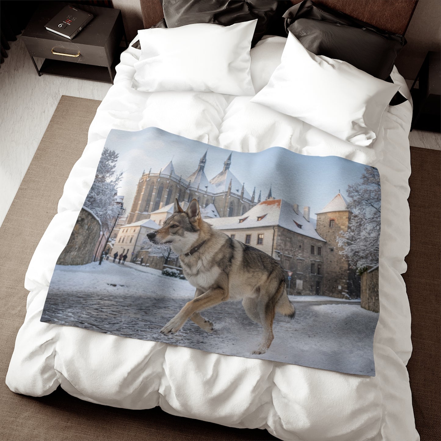 Czechoslovakian Wolfdog Blanket
