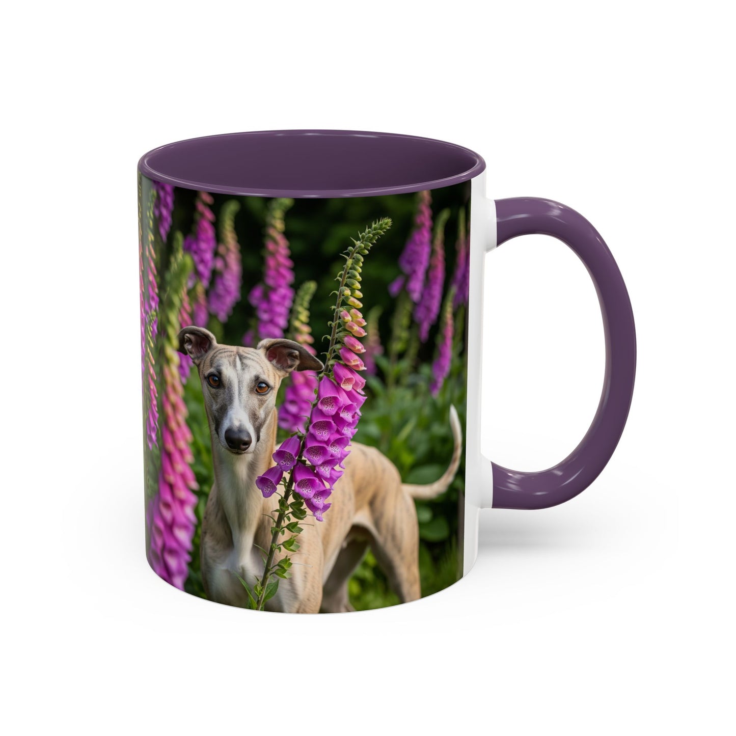 Whippet Accent Coffee Mug - Perfect Gift for Dog Lovers