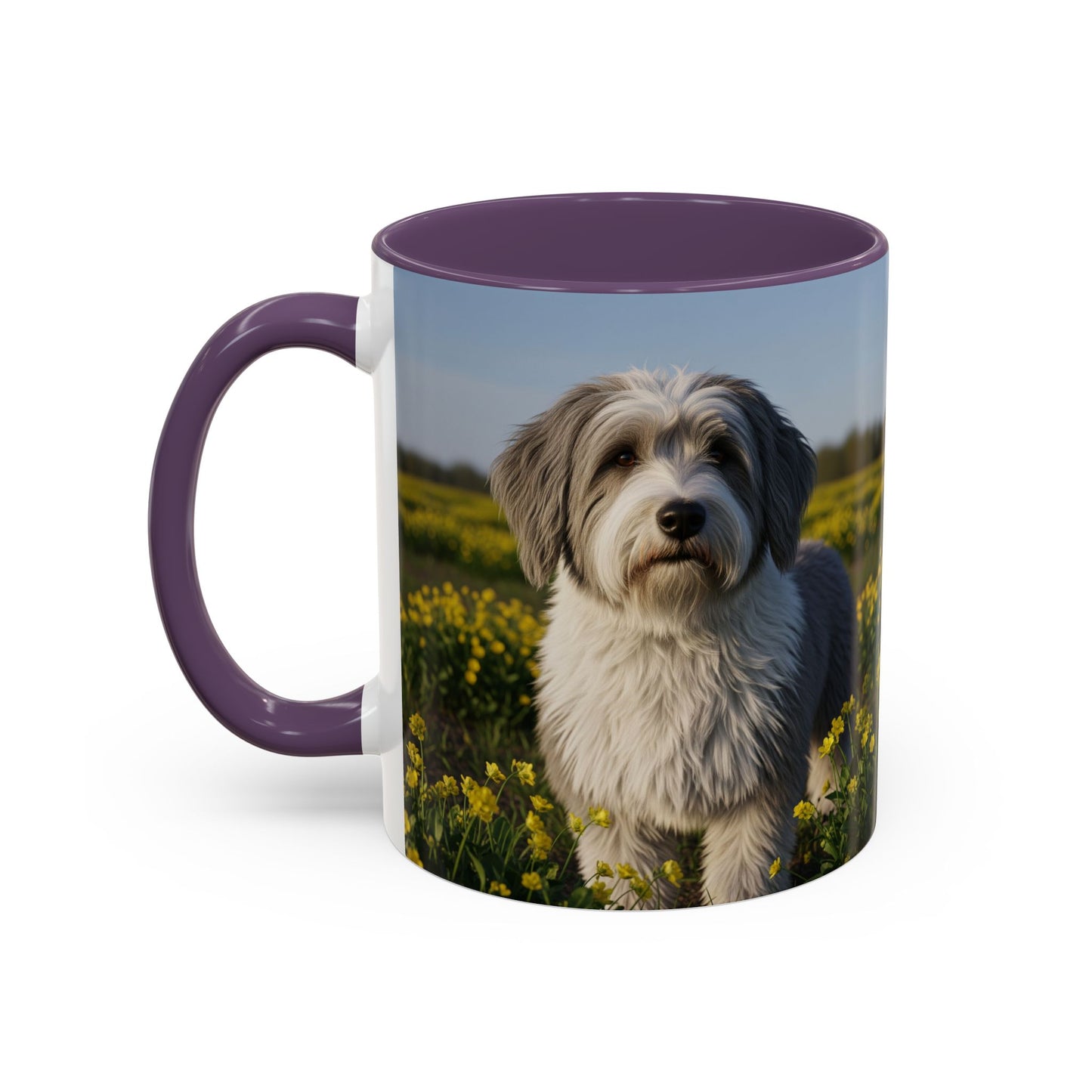 Taza de café con diseño de perro pastor polaco de las tierras bajas: el regalo perfecto para los amantes de los perros.
