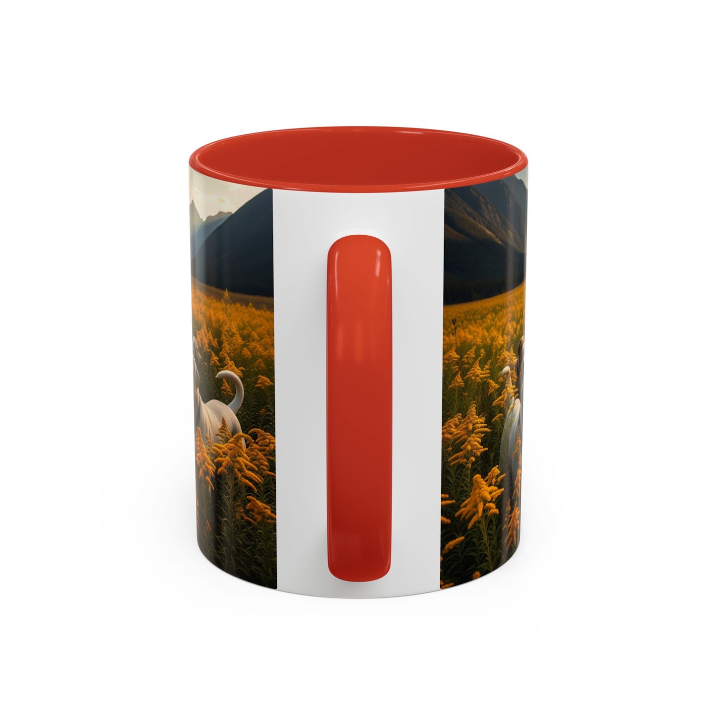 Taza de café con detalles de Mountain Cur: el regalo perfecto para los amantes de los perros