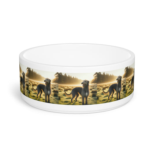 Gamelle pour chien de race Deerhound écossais