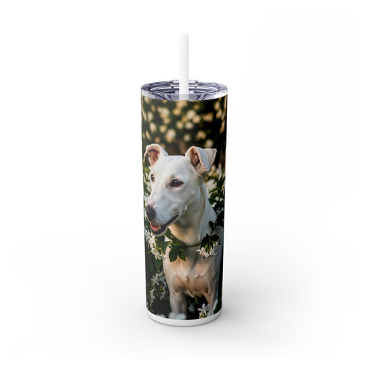 Gull Terrier Tumbler with Straw, 20oz