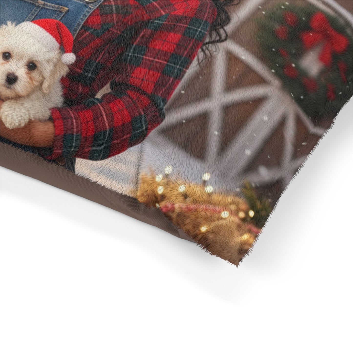 Holiday Farmhouse Pet Bed