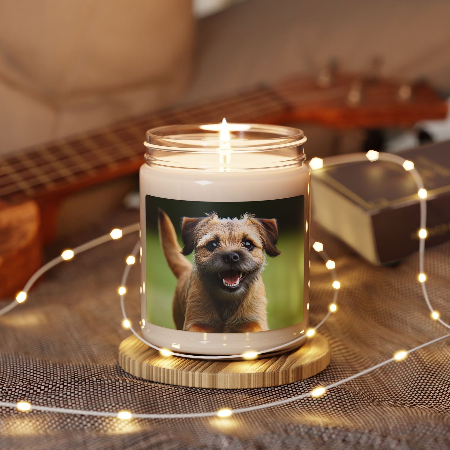 Border Terrier- Scented Soy Candle, 9oz