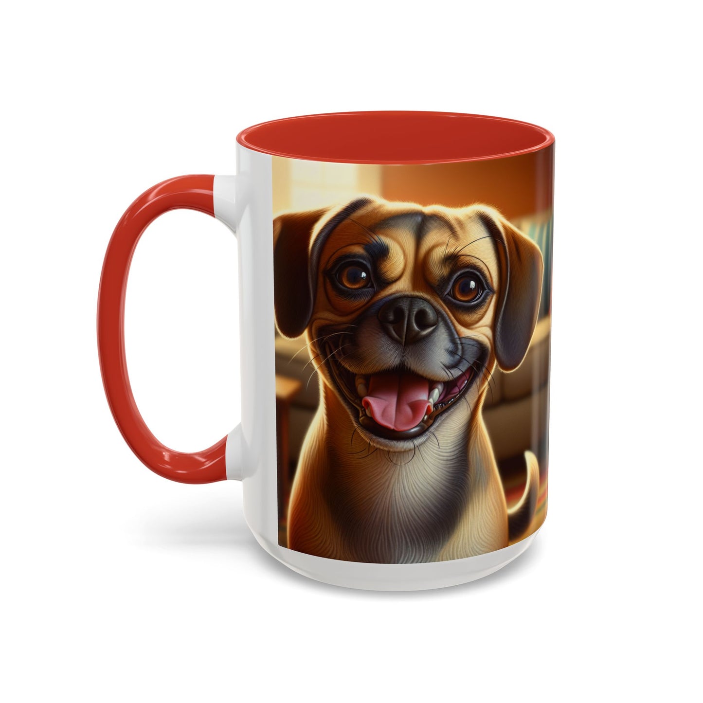Taza de café con detalles de Puggle: el regalo perfecto para los amantes de los perros