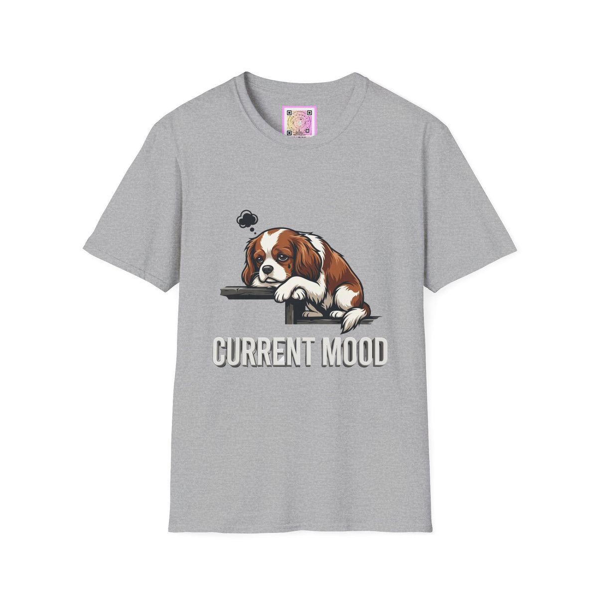 Cavalier King Charles Spaniel Current Mood Tee Shirt