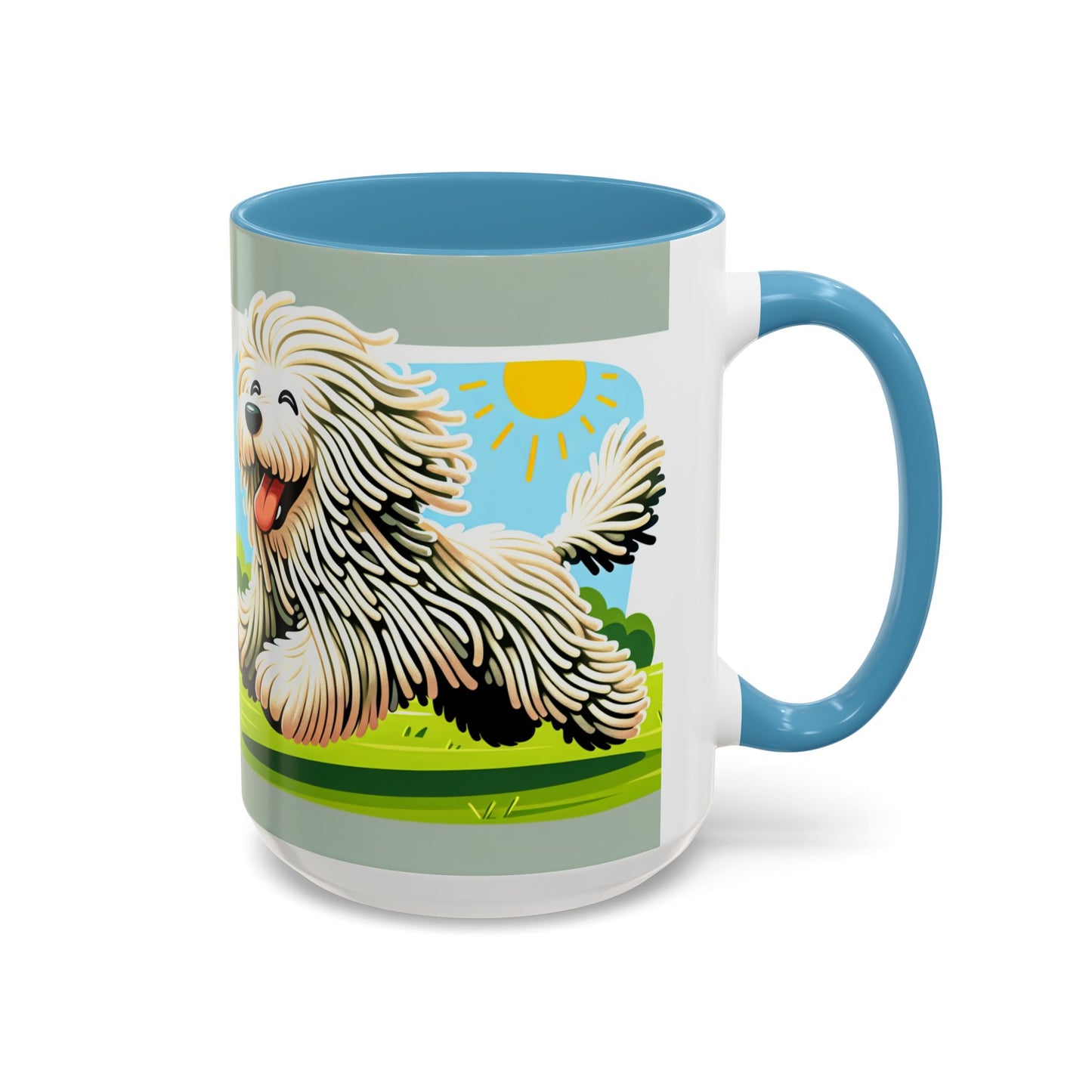 Mug Komondor Accent - Le cadeau idéal pour les amoureux des chiens