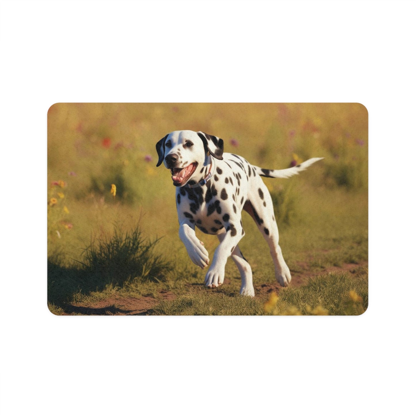 Pet Food Mat (12x18) - Dalmatian