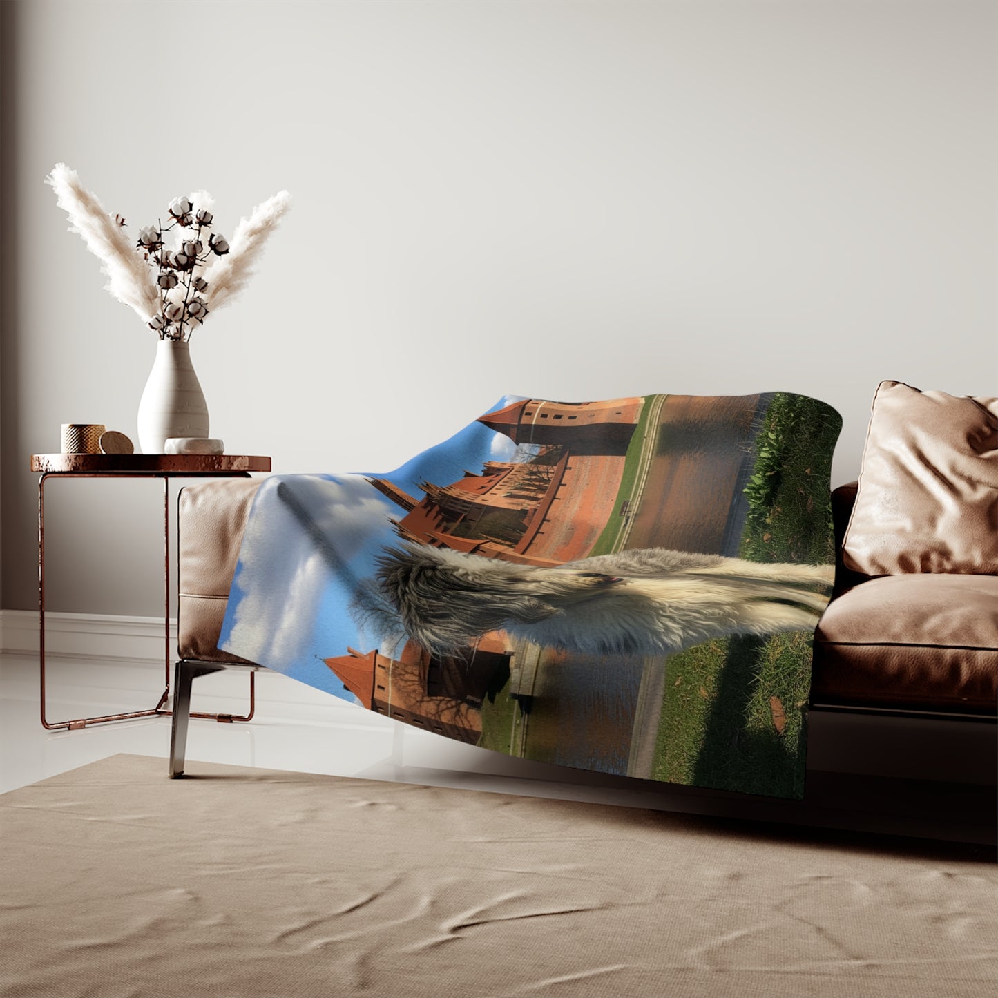 Polish Lowland Sheepdog Blanket