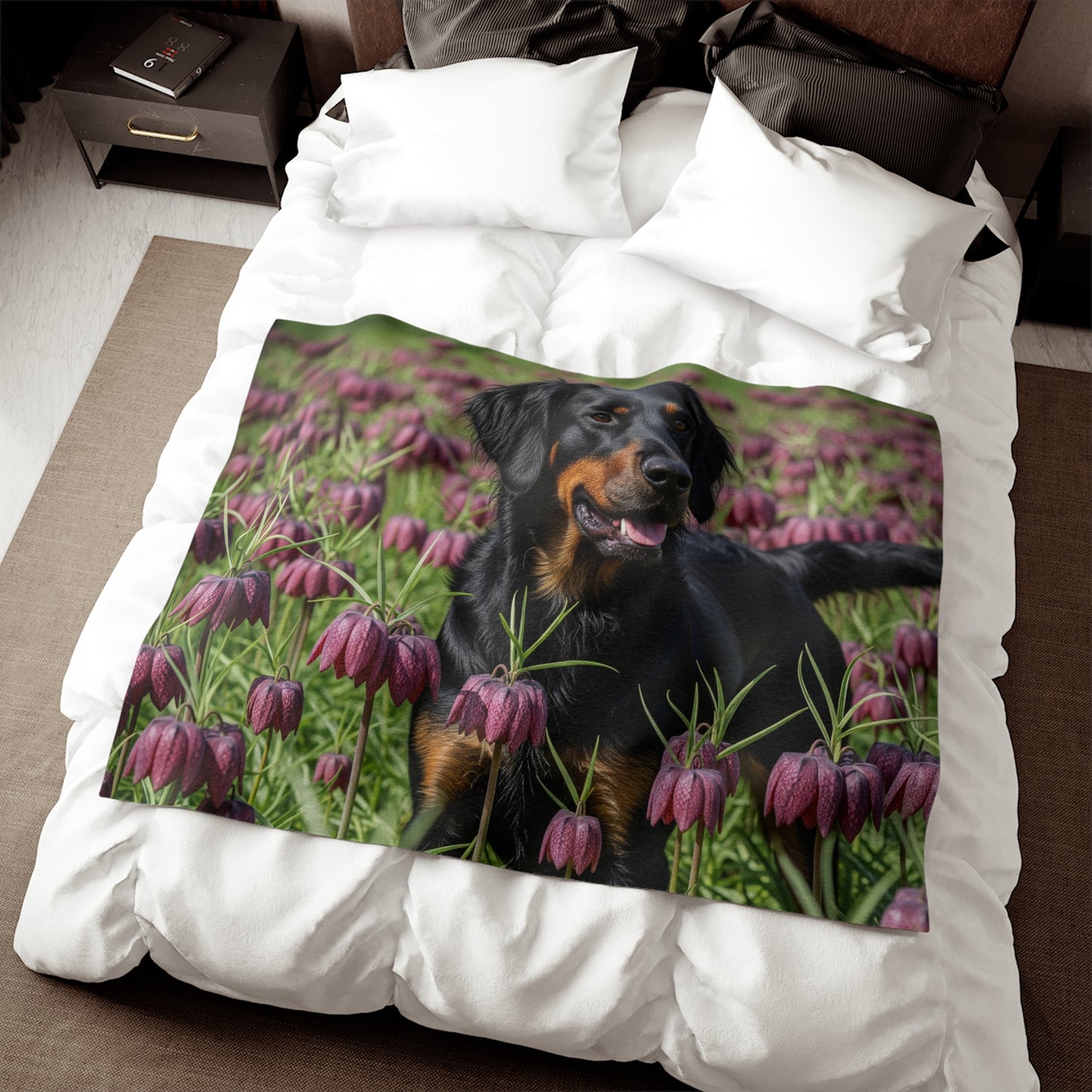 Wetterhoun Sweatshirt Blanket