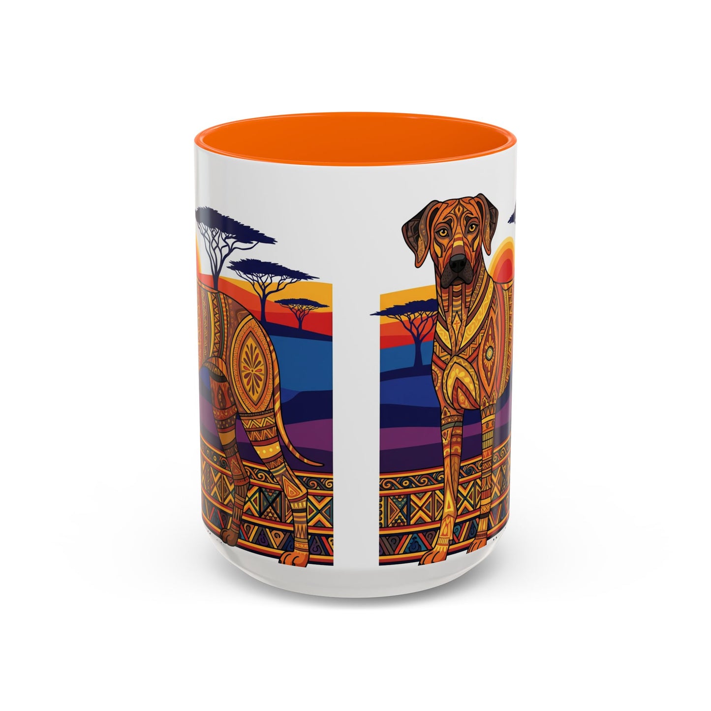 Taza de café con diseño de Rhodesian Ridgeback: el regalo perfecto para los amantes de los perros.