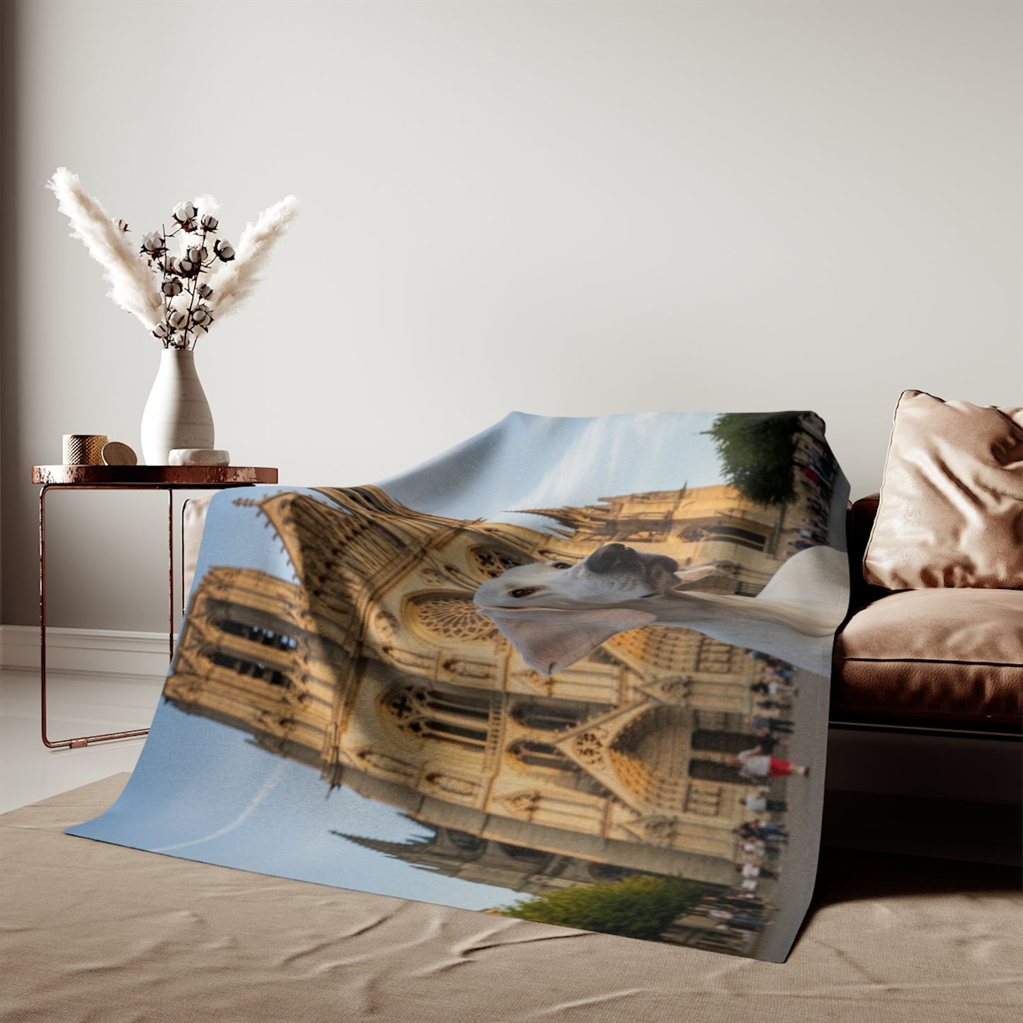 Chien de Porcelaine Blanket