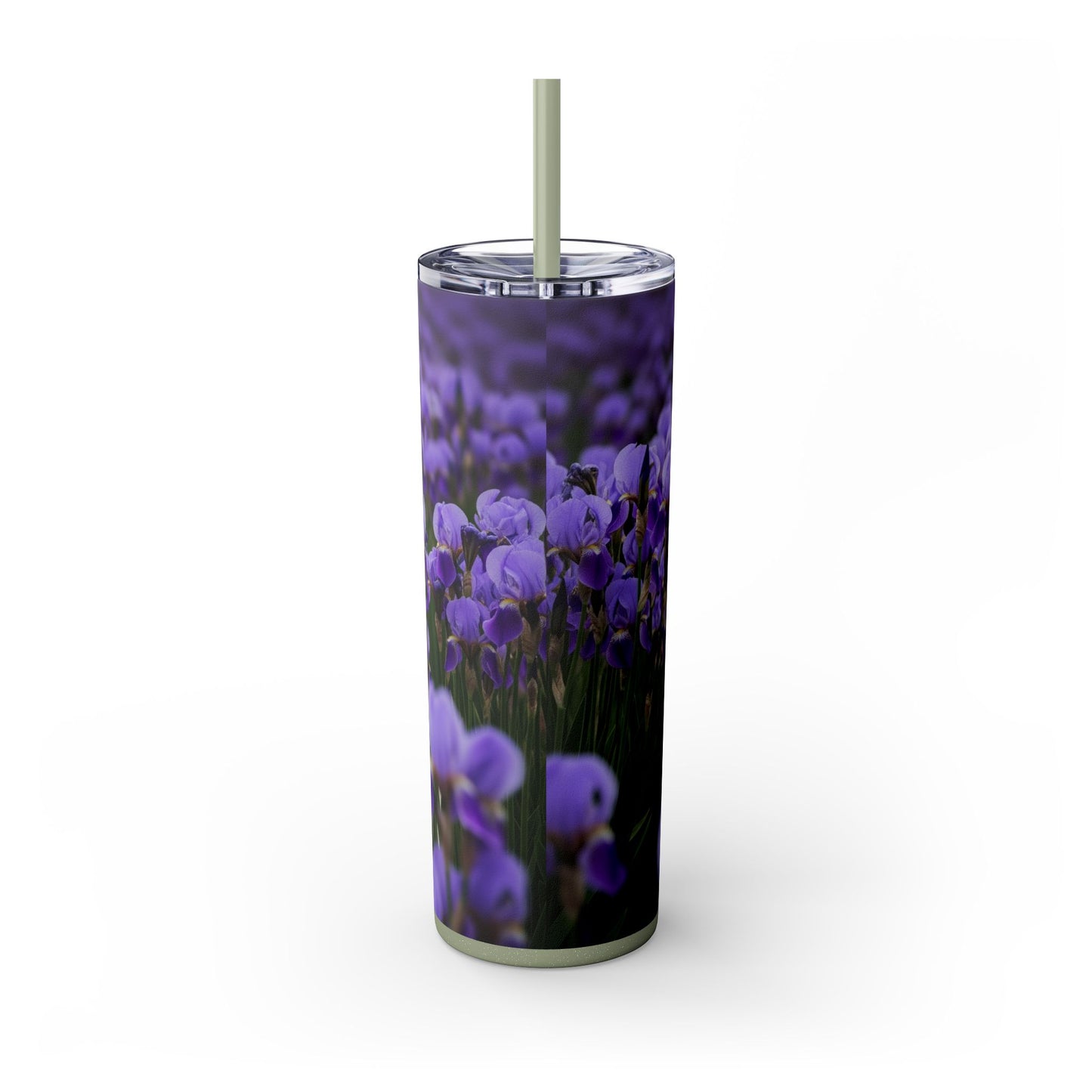 Skinny Tumbler with Straw – 20 oz Stainless Steel Cup