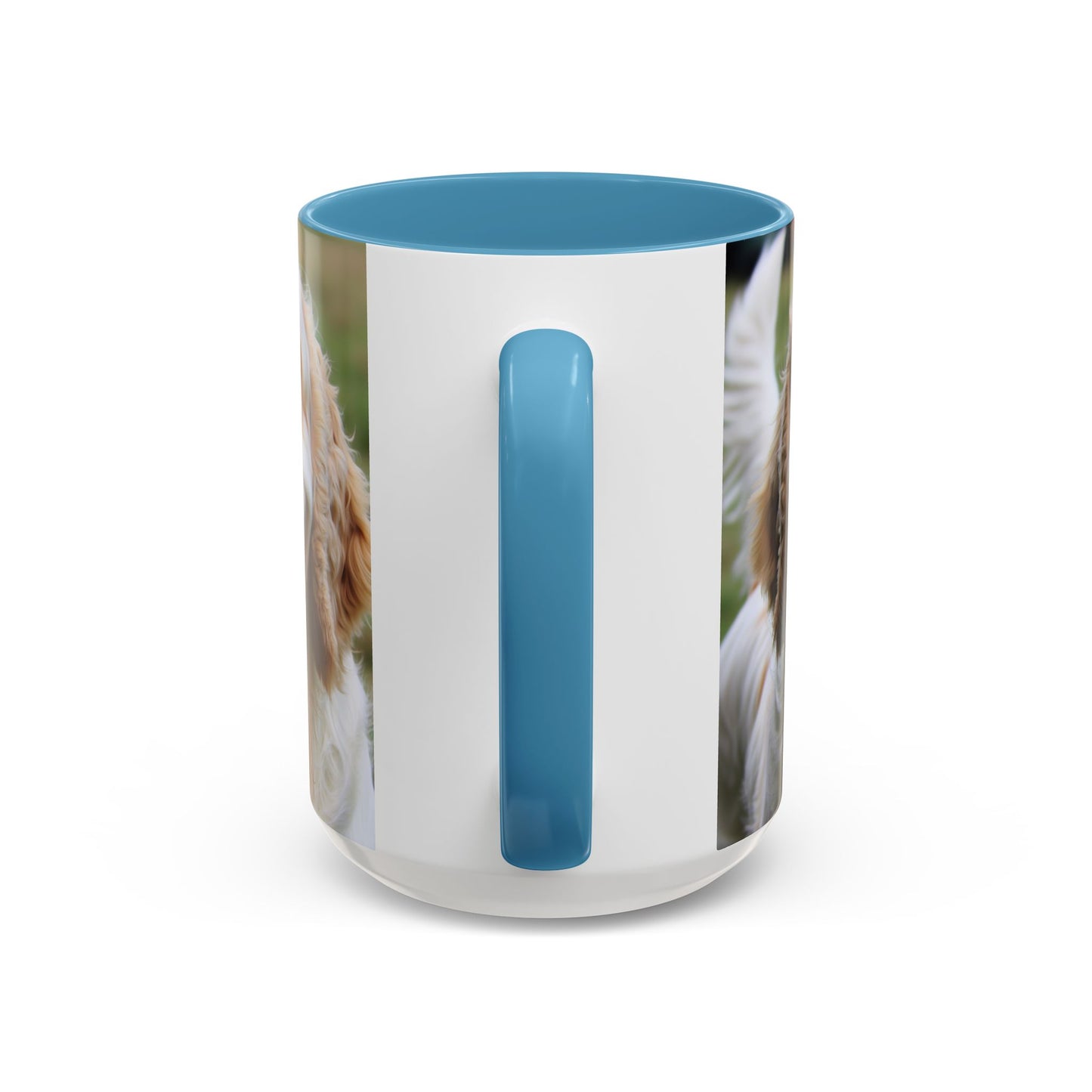 Clumber Spaniel Accent Coffee Mug - Perfect Gift for Dog Lovers