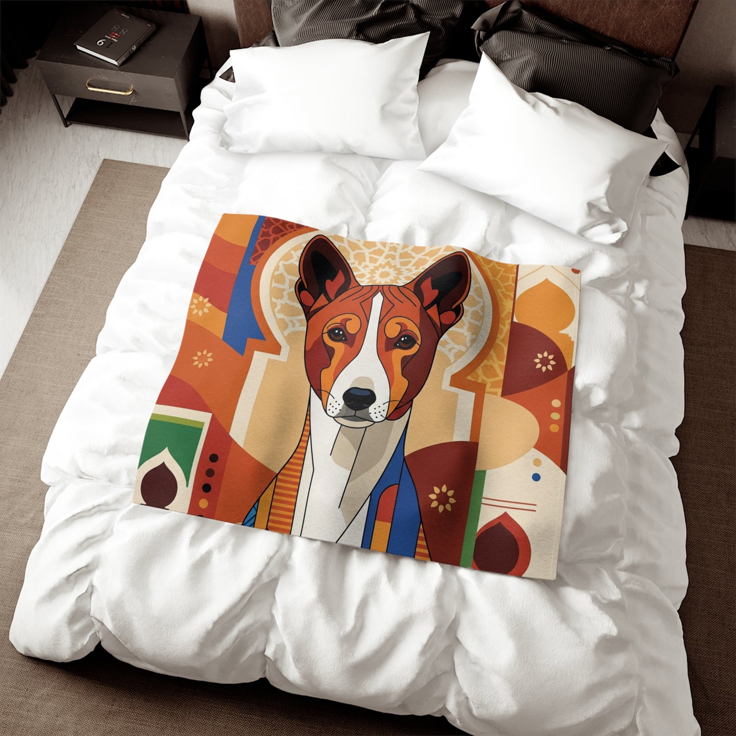 Basenji Sweatshirt Blanket