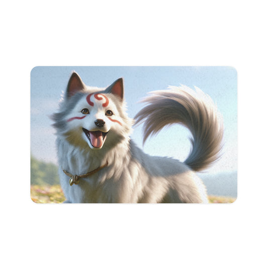 Pet Food Mat (12x18) - Cadabomb Okami