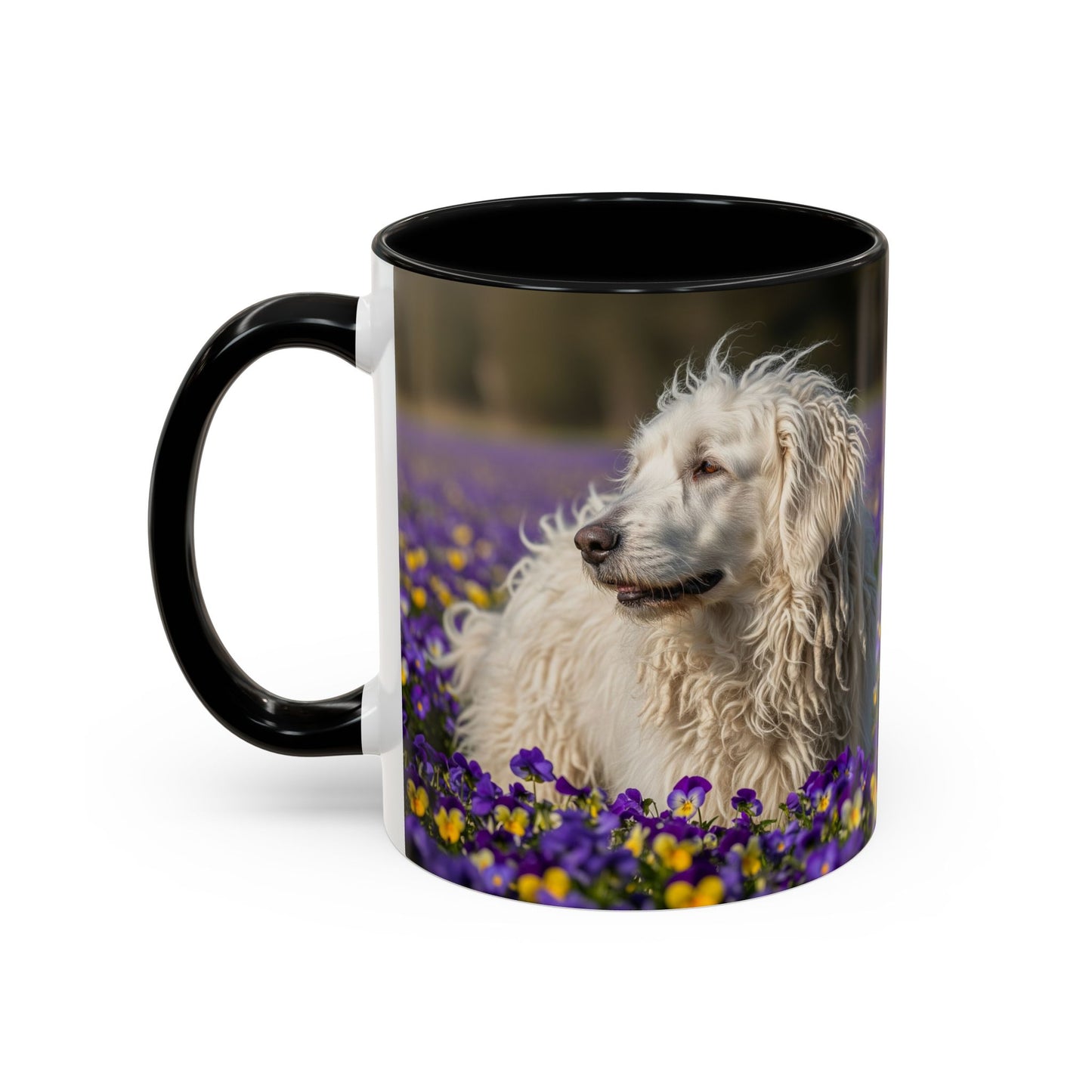 Taza de café con detalles de Komondor: el regalo perfecto para los amantes de los perros