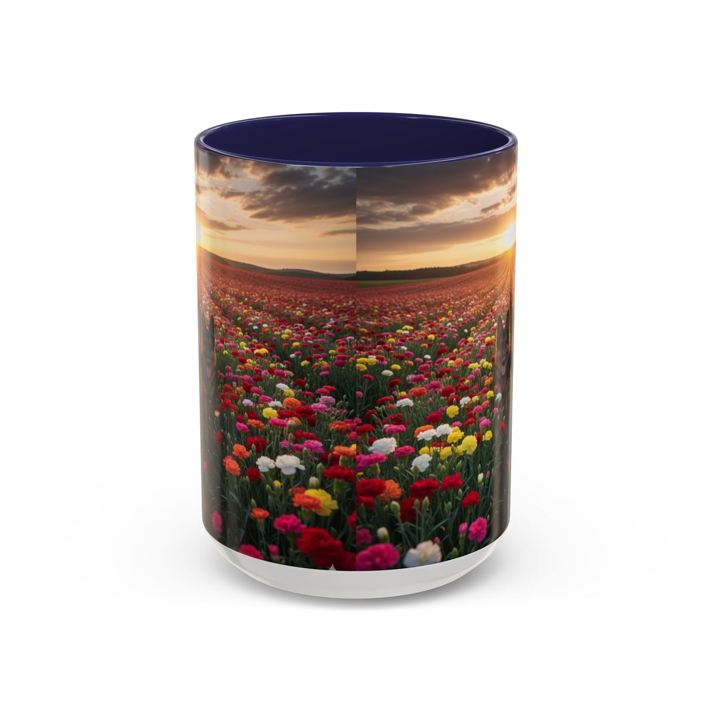 Taza de café con detalles de pastor alemán: el regalo perfecto para los amantes de los perros