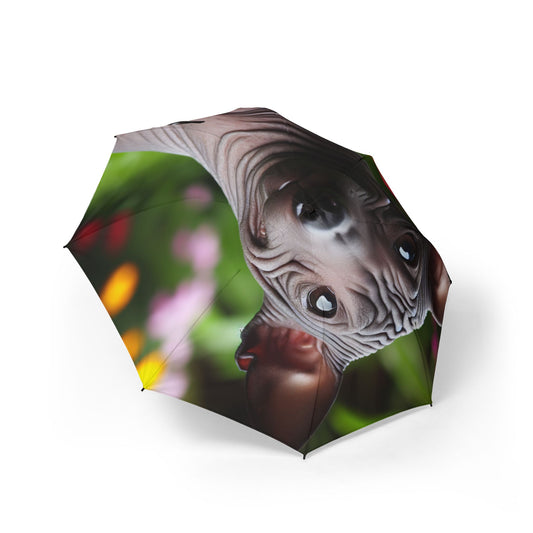 Peruvian Hairless Dog Semi-Automatic Foldable Umbrella