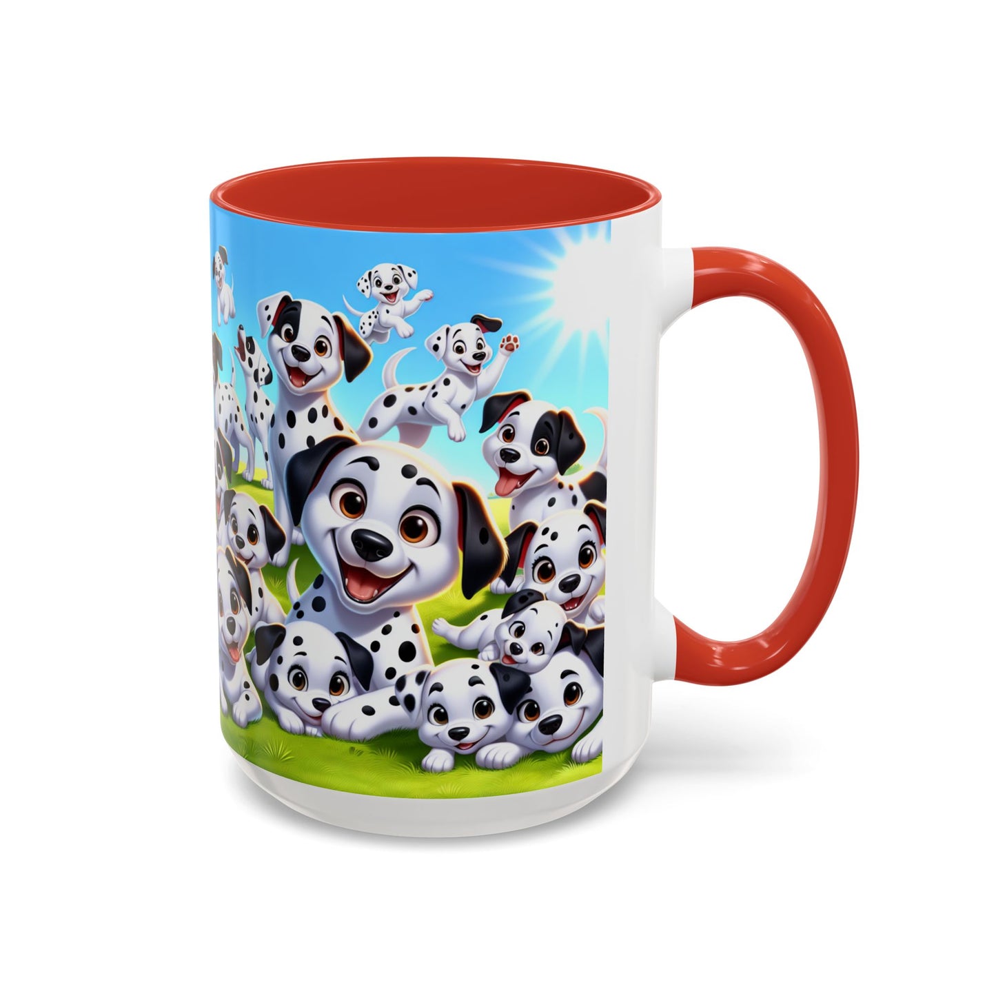 Dalmatian Accent Coffee Mug - Perfect Gift for Dog Lovers