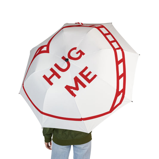 Hug Me Candy Hearts Semi-Automatic Foldable Umbrella
