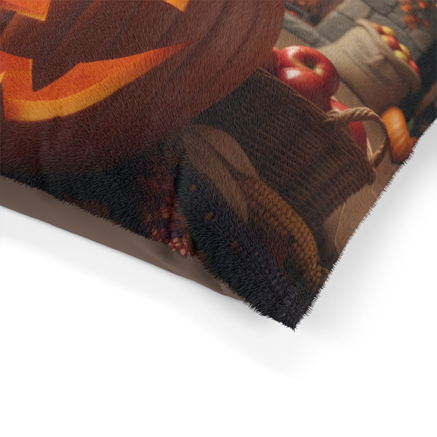 Halloween Pumpkin Jack-O'-Lantern Pet Bed