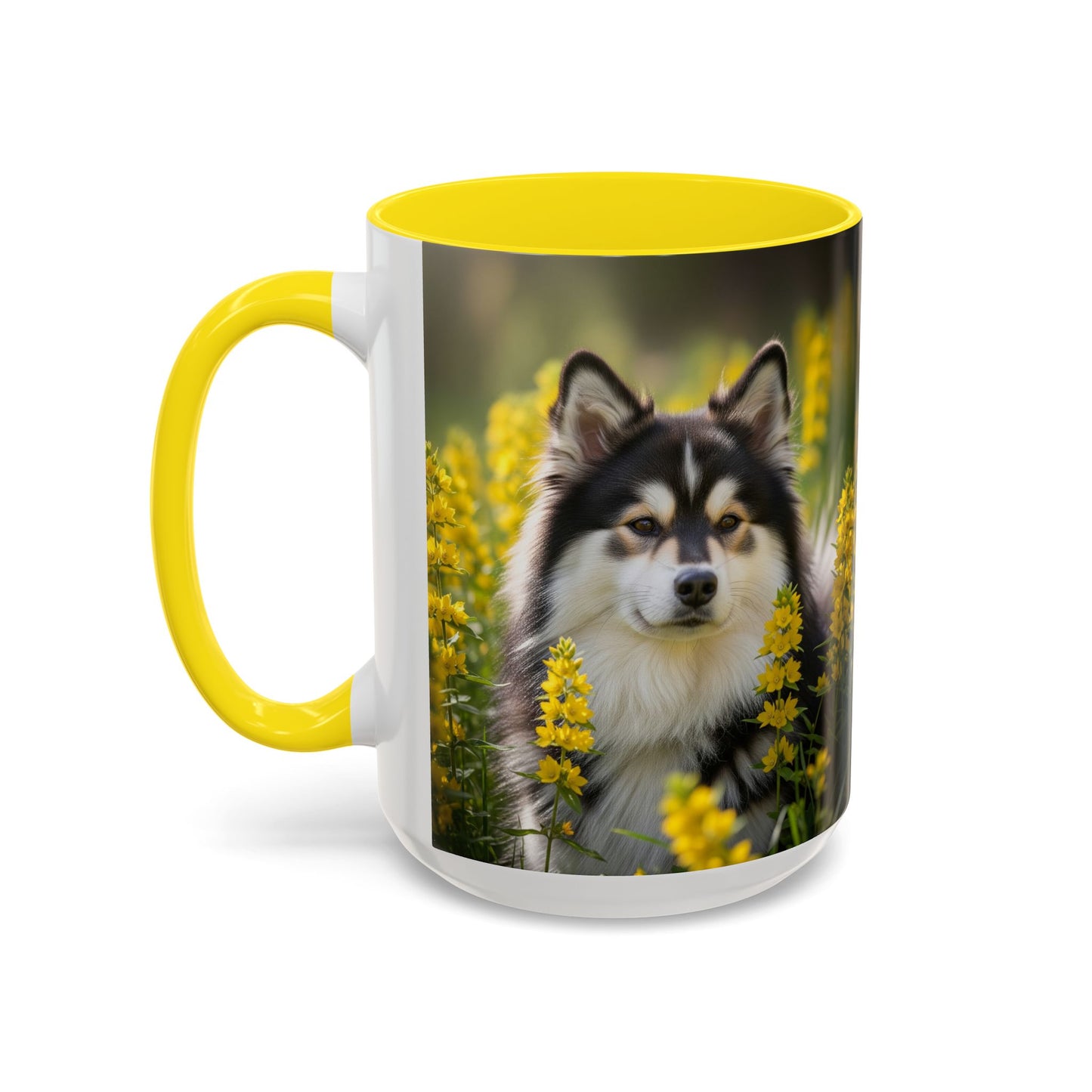 Taza con diseño de perro lapón sueco: el regalo perfecto para los amantes de los perros.