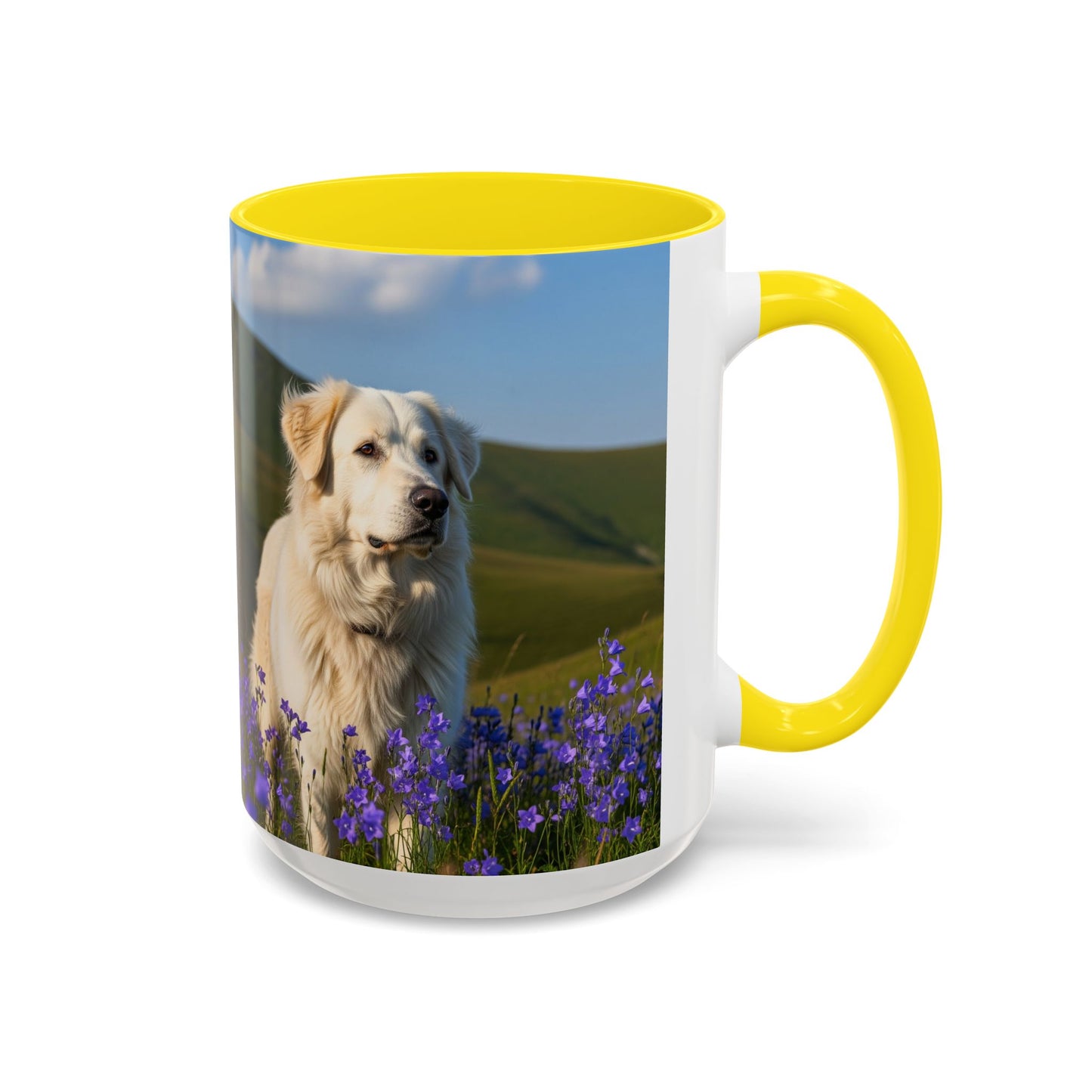 Mug à café avec motif Berger des Carpates roumain - Cadeau idéal pour les amoureux des chiens