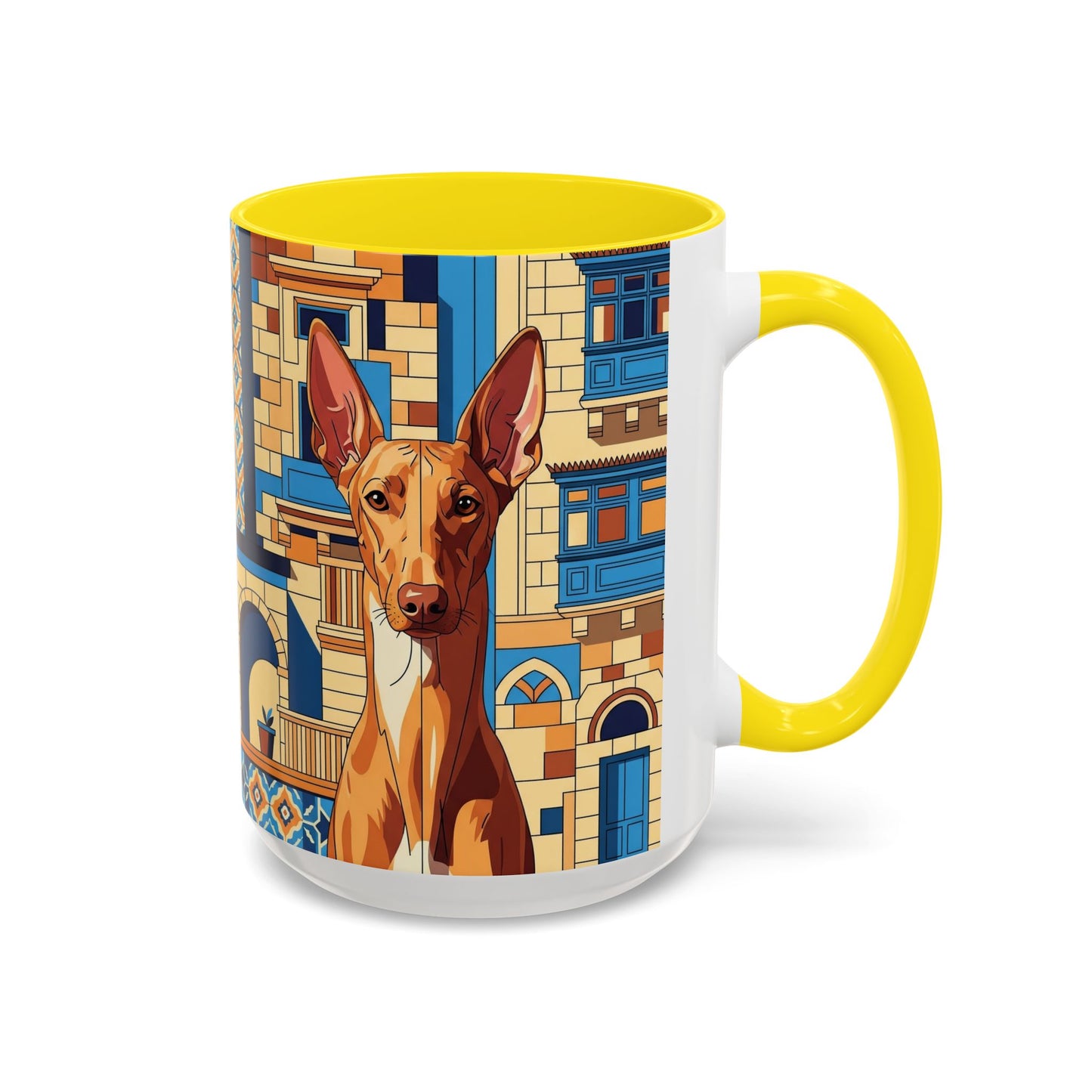 Taza de café con diseño de Pharaoh Hound: el regalo perfecto para los amantes de los perros.