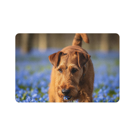 Pet Food Mat (12x18) - Irish Terrier