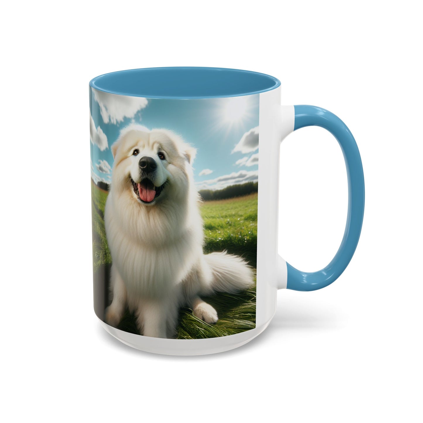 Mug à café à motif de berger de Maremme - Le cadeau idéal pour les amoureux des chiens