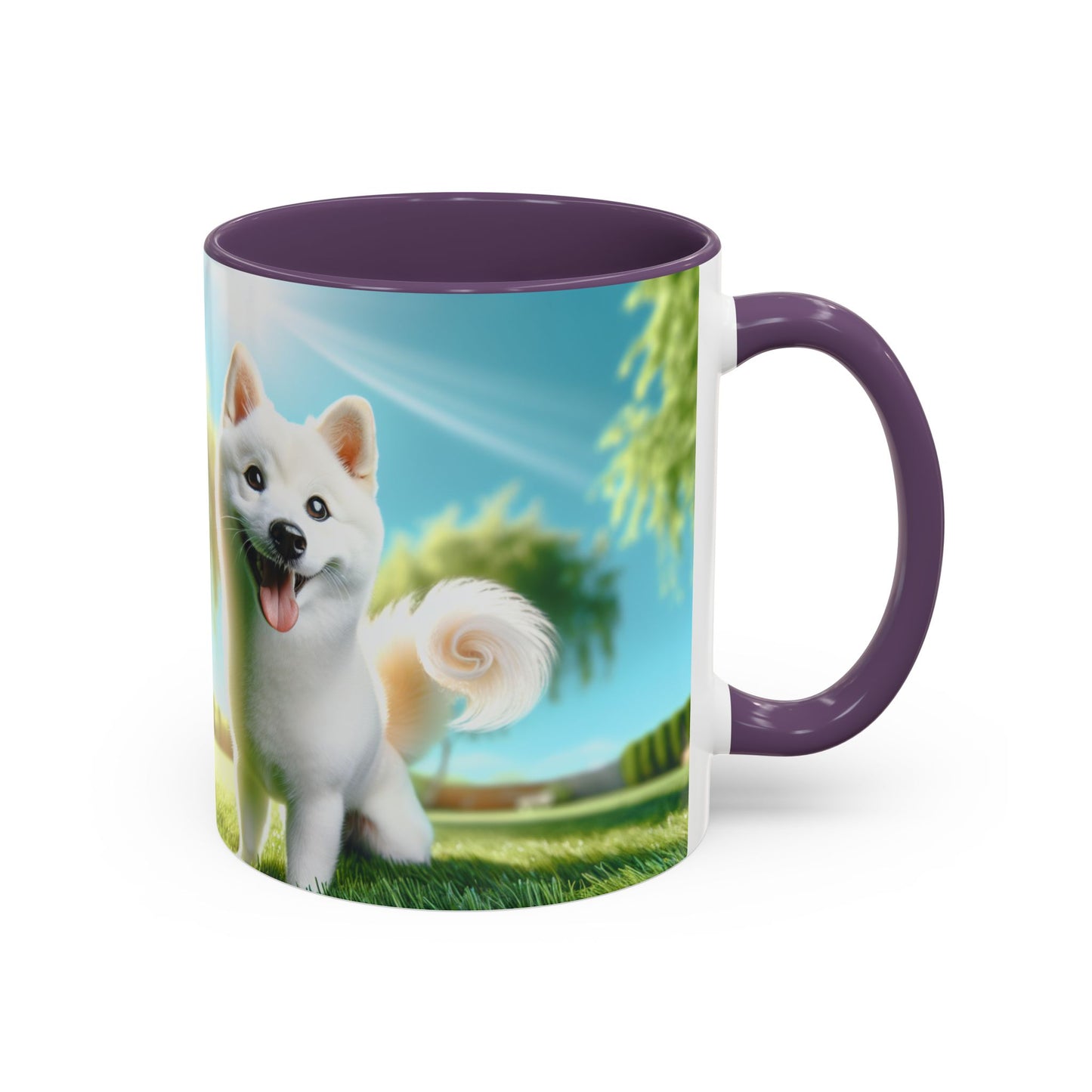 Mug Kishu Ken Accent Coffee - Cadeau idéal pour les amoureux des chiens