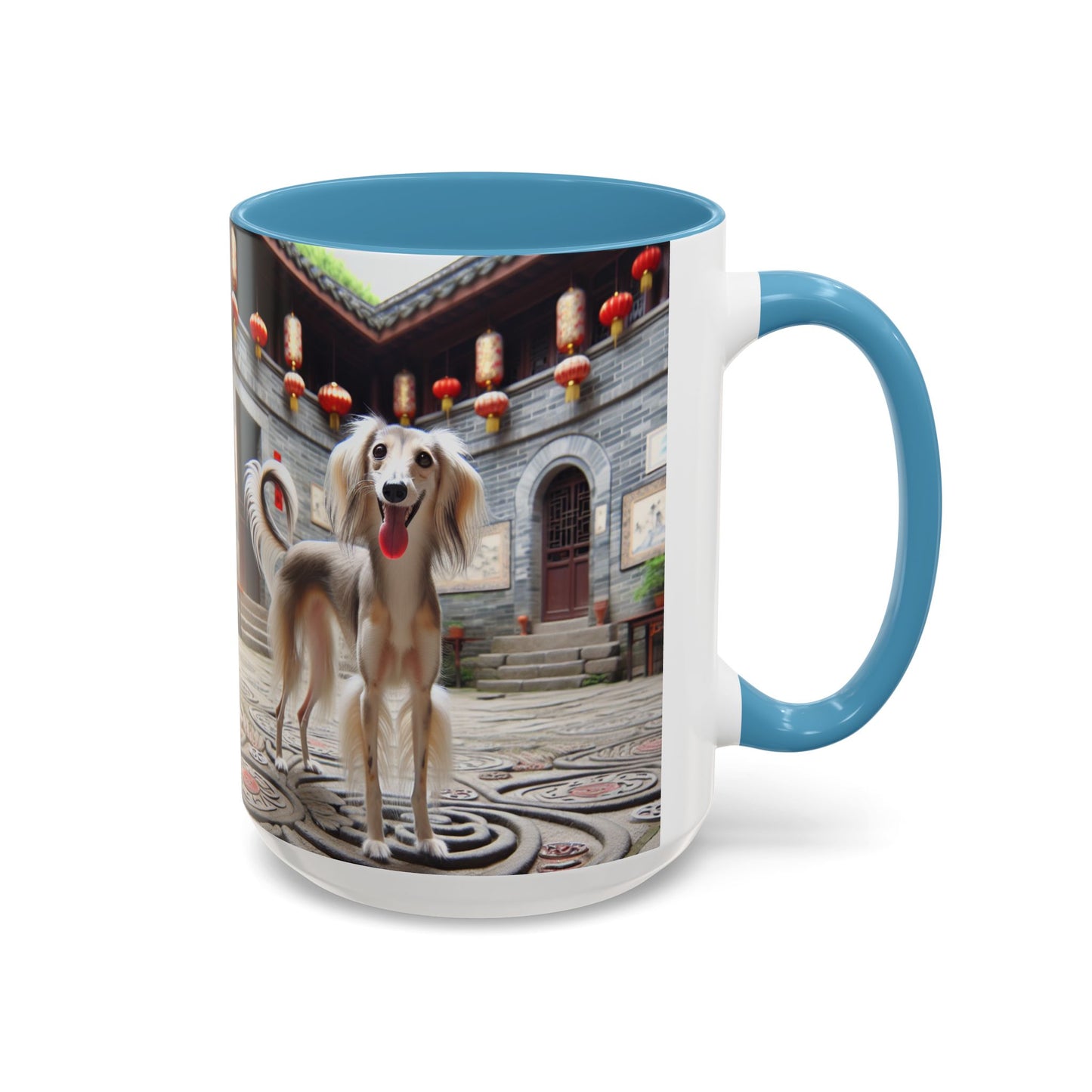 Chinese Saluki Accent Coffee Mug - Perfect Gift for Dog Lovers
