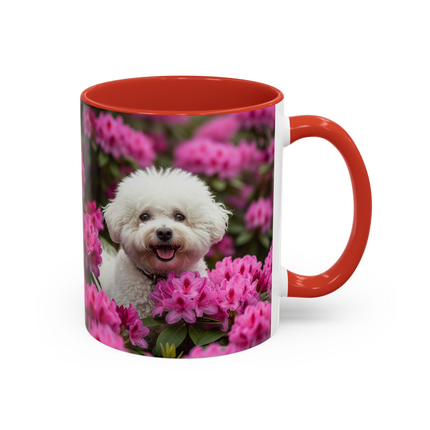 ! Bichon Frise Accent Mug – Ceramic Coffee Cup