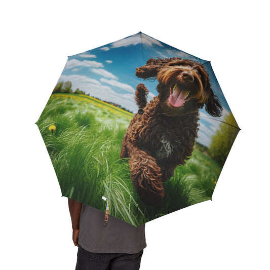 Wetterhoun Semi-Automatic Foldable Umbrella