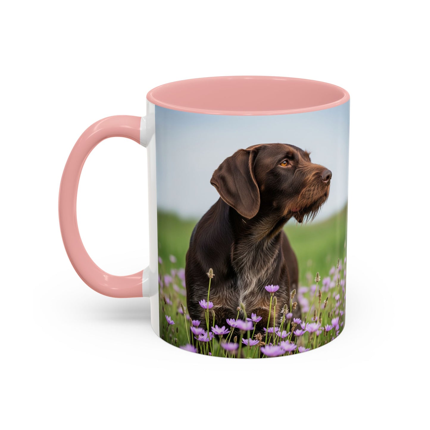 German Wirehaired Pointer Accent Coffee Mug - Perfect Gift for Dog Lovers