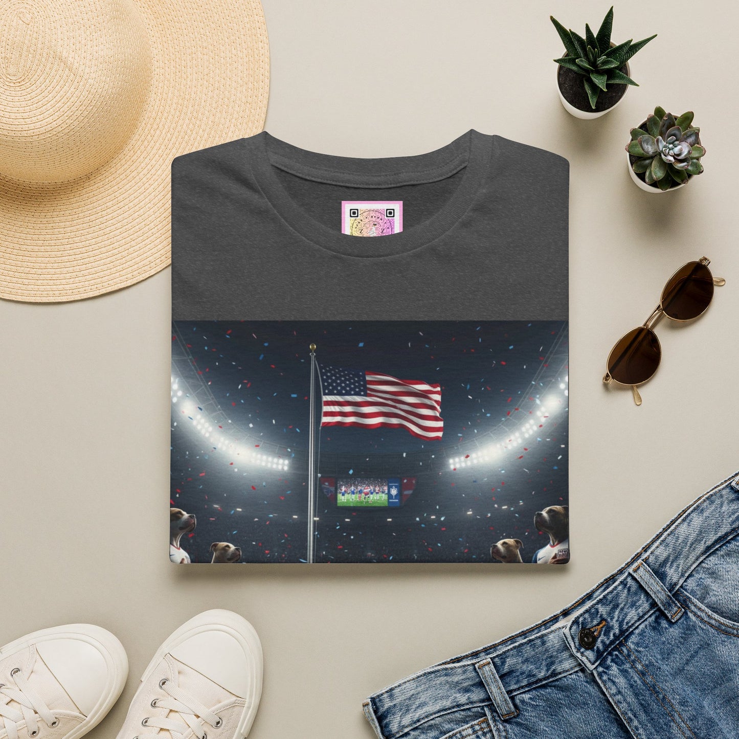 American Flag Championship T‑Shirt